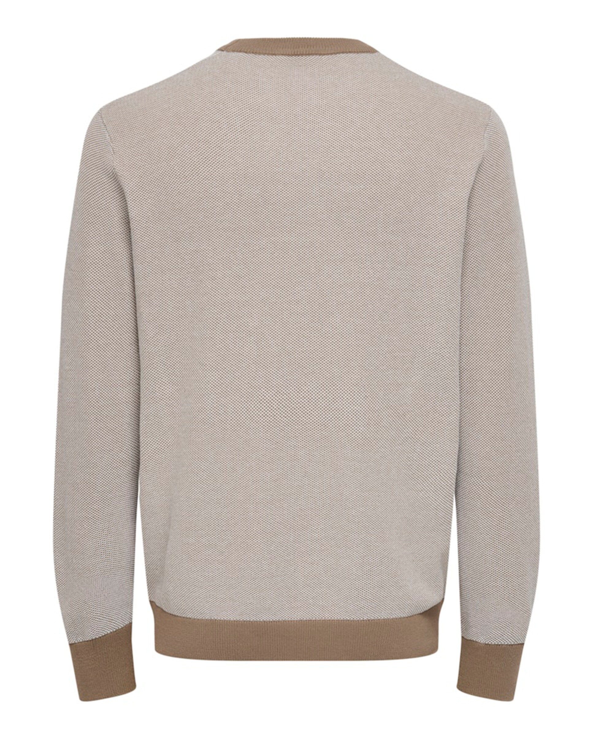 Camisola de Malha Regular Fit Bege-6