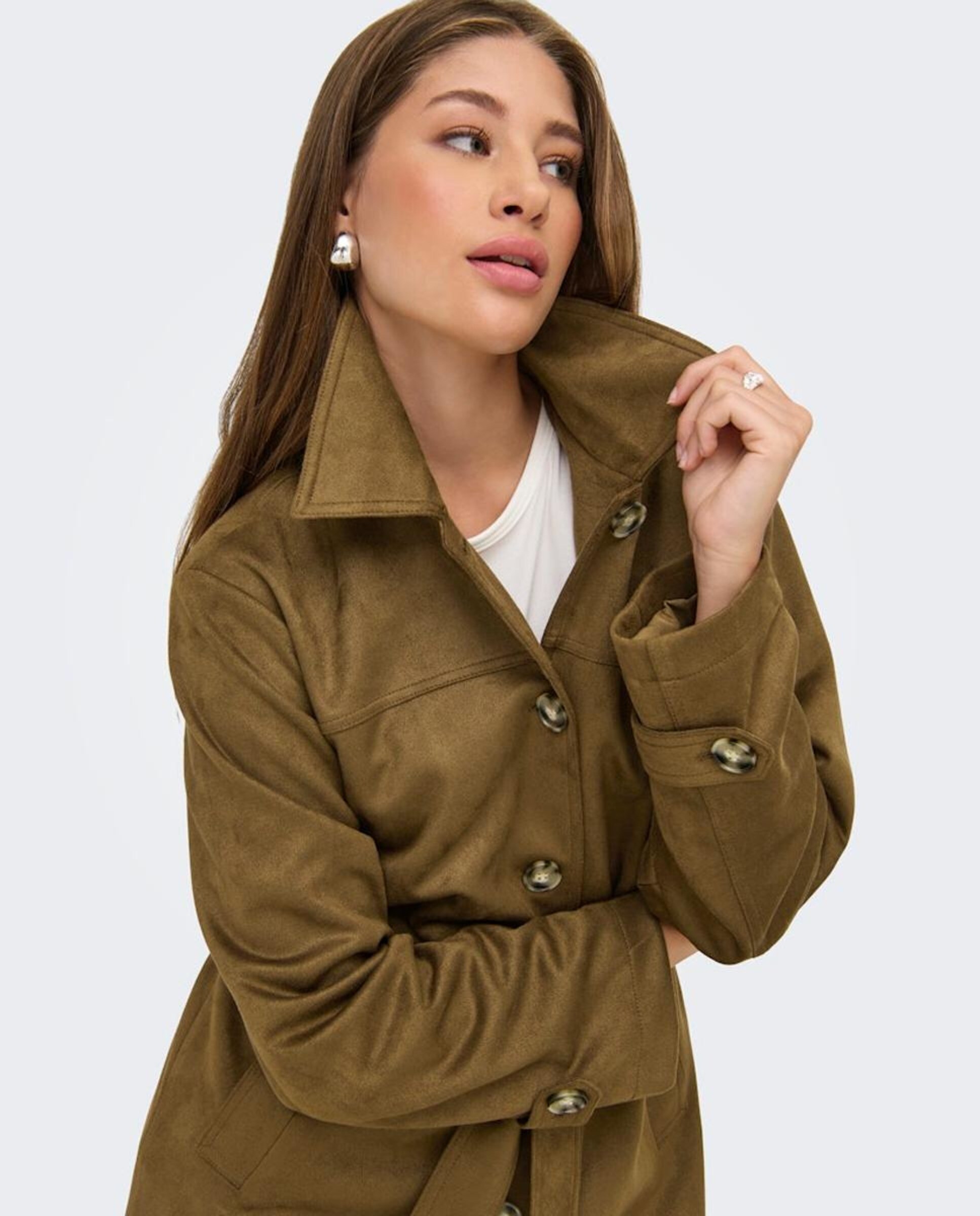 Chaqueta de mujer de antelina · Only · El Corte Inglés