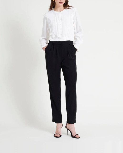 Imagen 0 de Mono de mujer efecto pantalón y camisa