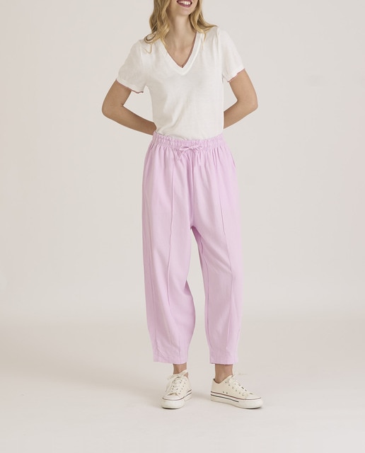Imagen 0 de Pantalón de mujer tejido tencel suave y ligero