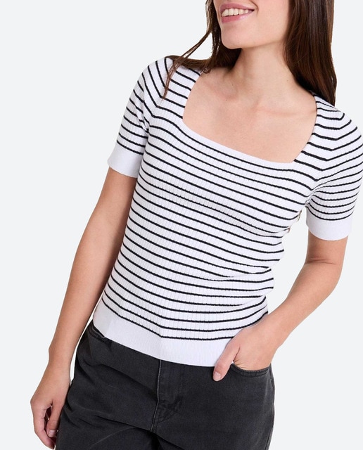 Imagen 0 de Jersey de mujer forma ajustada y manga corta