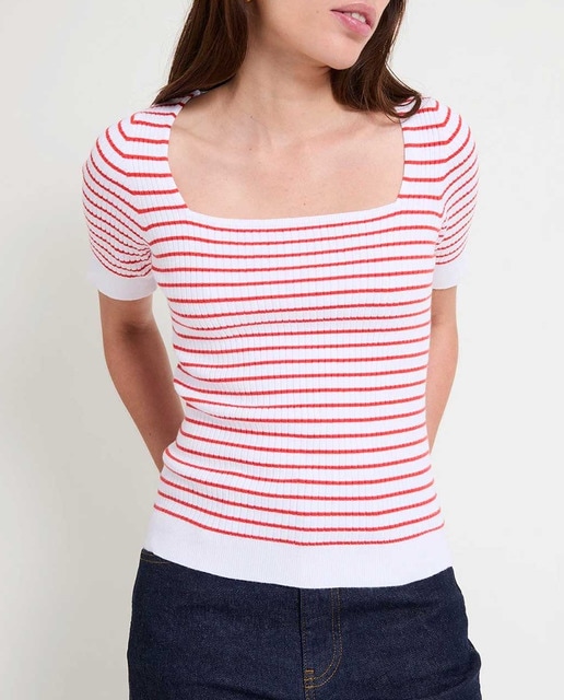 Imagen 0 de Jersey de mujer forma ajustada y manga corta