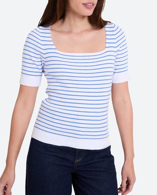 Imagen 0 de Jersey de mujer forma ajustada y manga corta