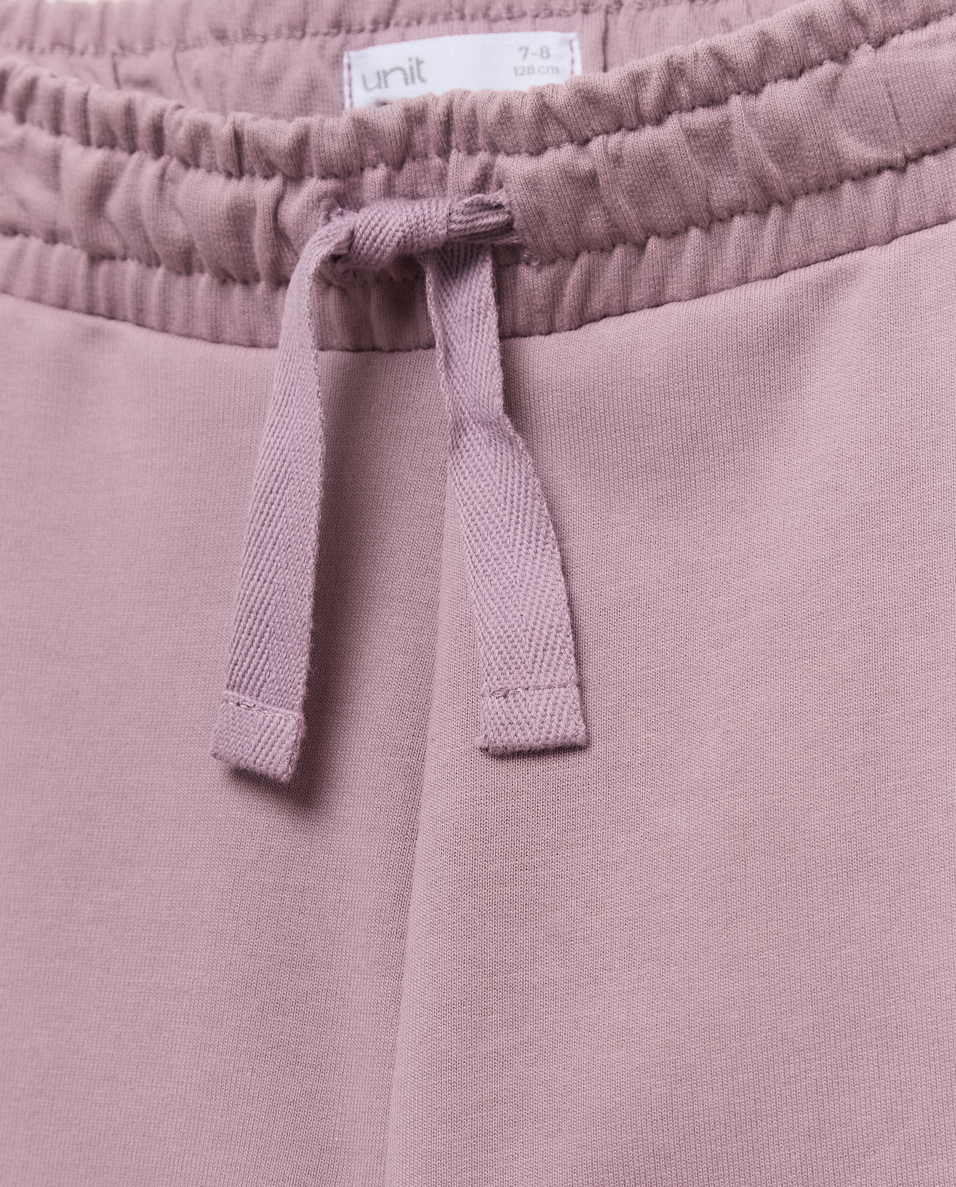 Pantalón felpa niña culot 282 Malva-3