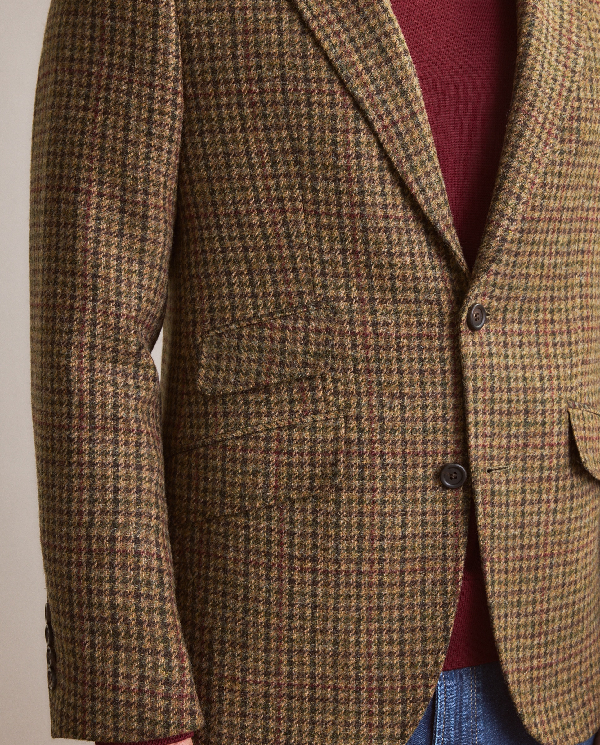 Casaco de homem Caqui-4