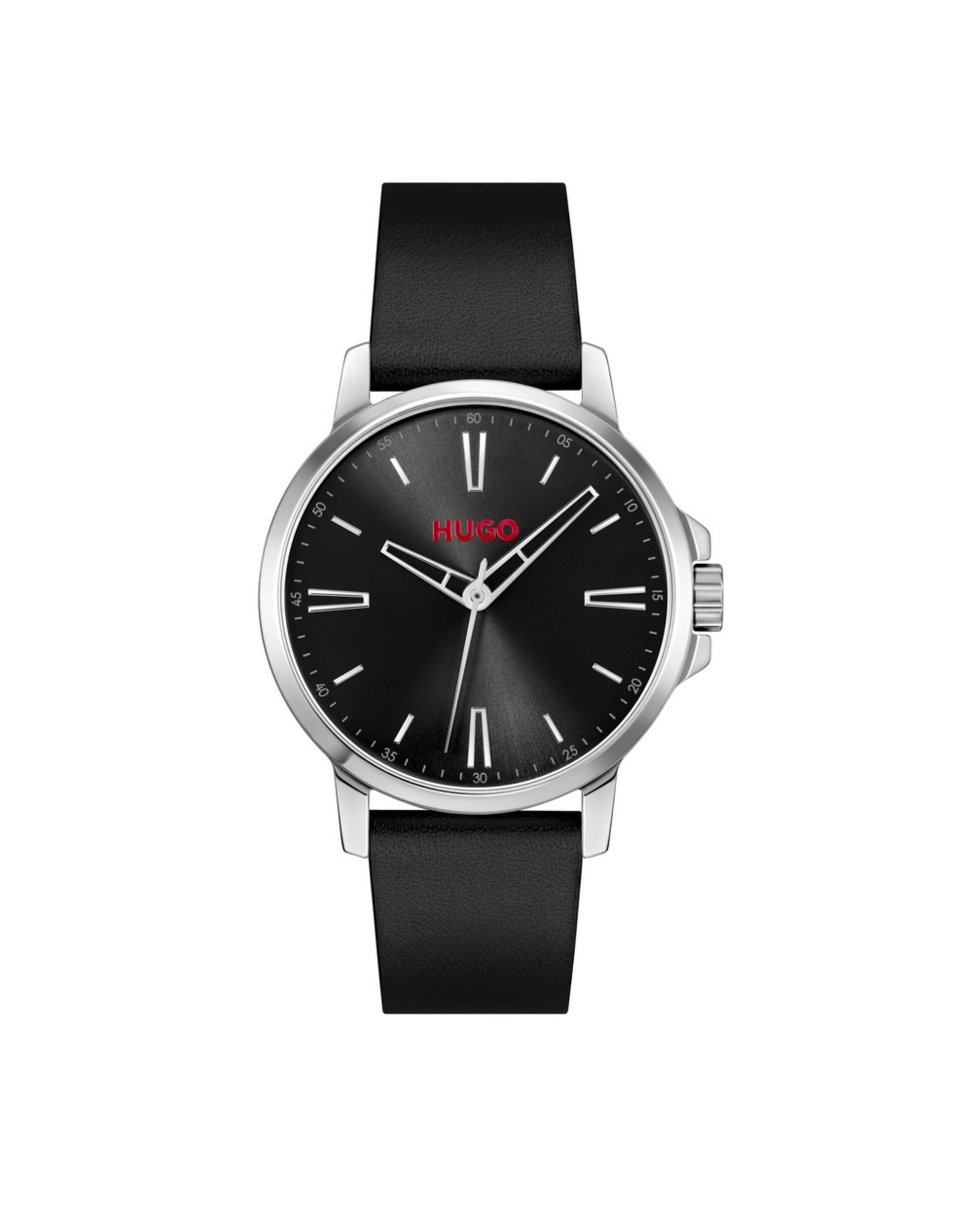 Imagem 0 de Relógio em Pele Smooth Black