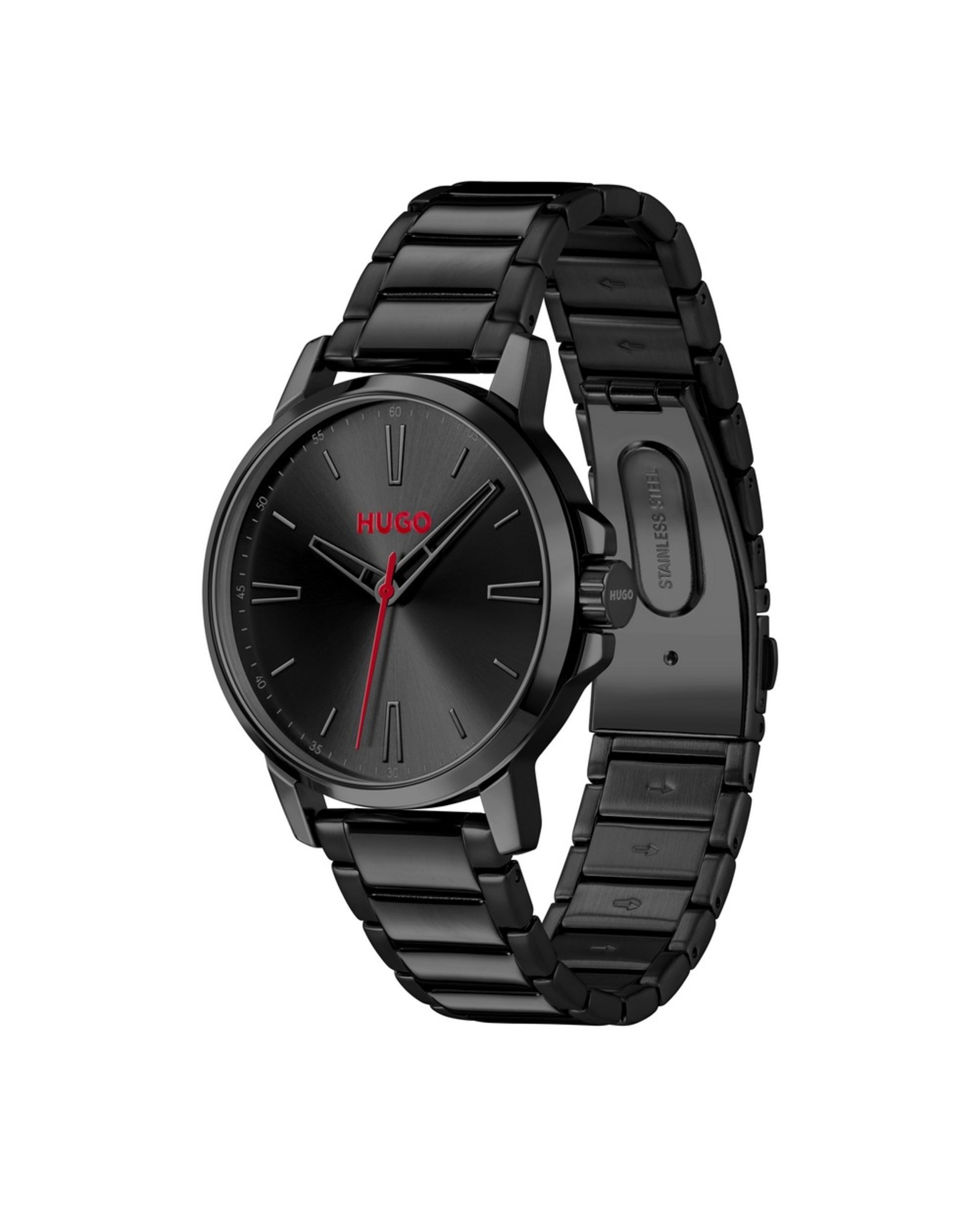 Imagem 0 de Relógio  Aço Smooth Black