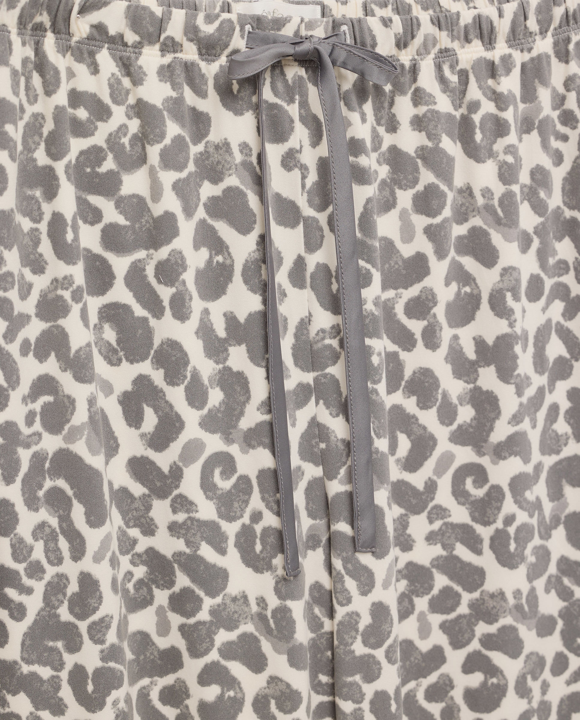 Pijama Camiseiro Estampado Branco-4