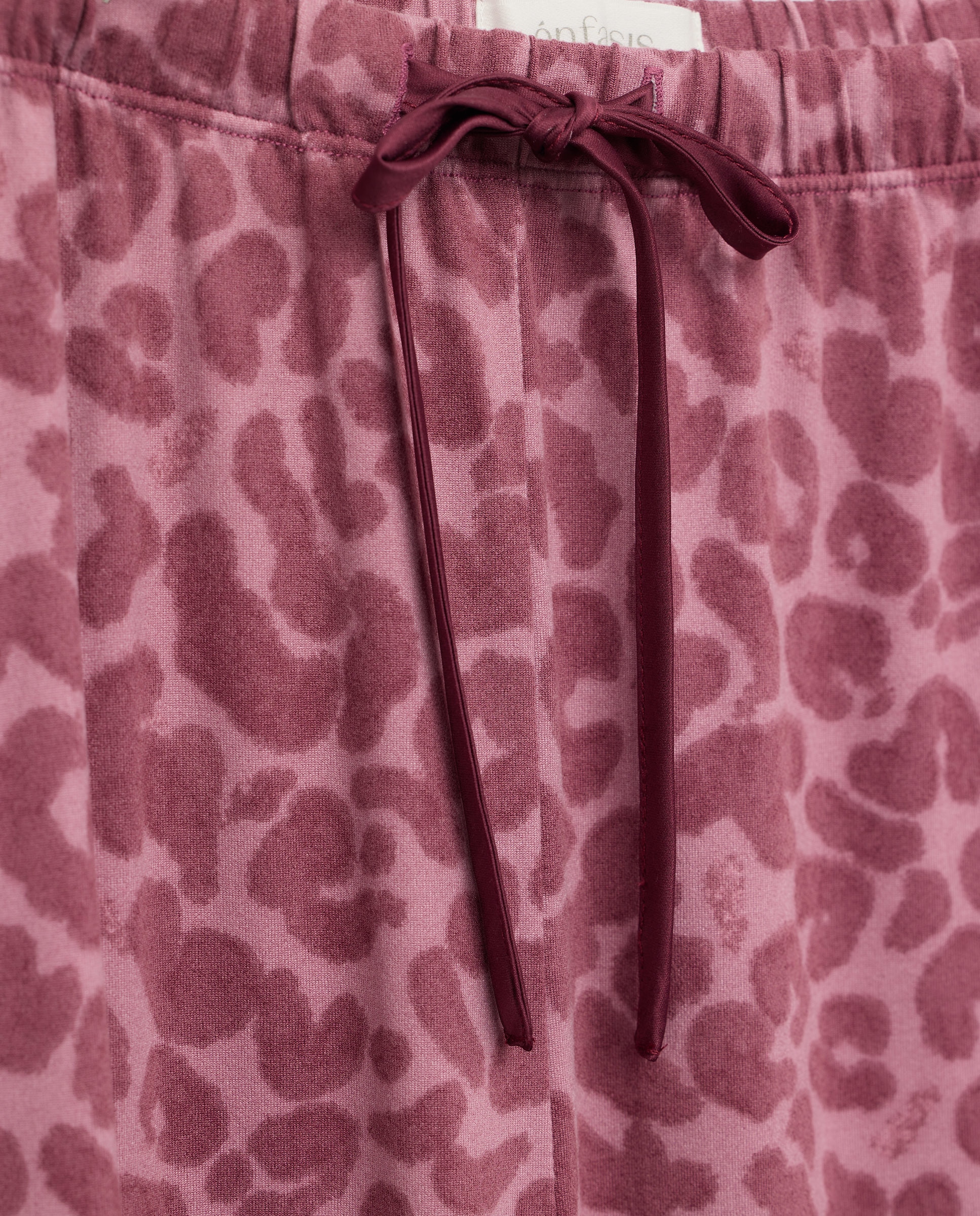 Pijama Camiseiro Estampado Rosa-4