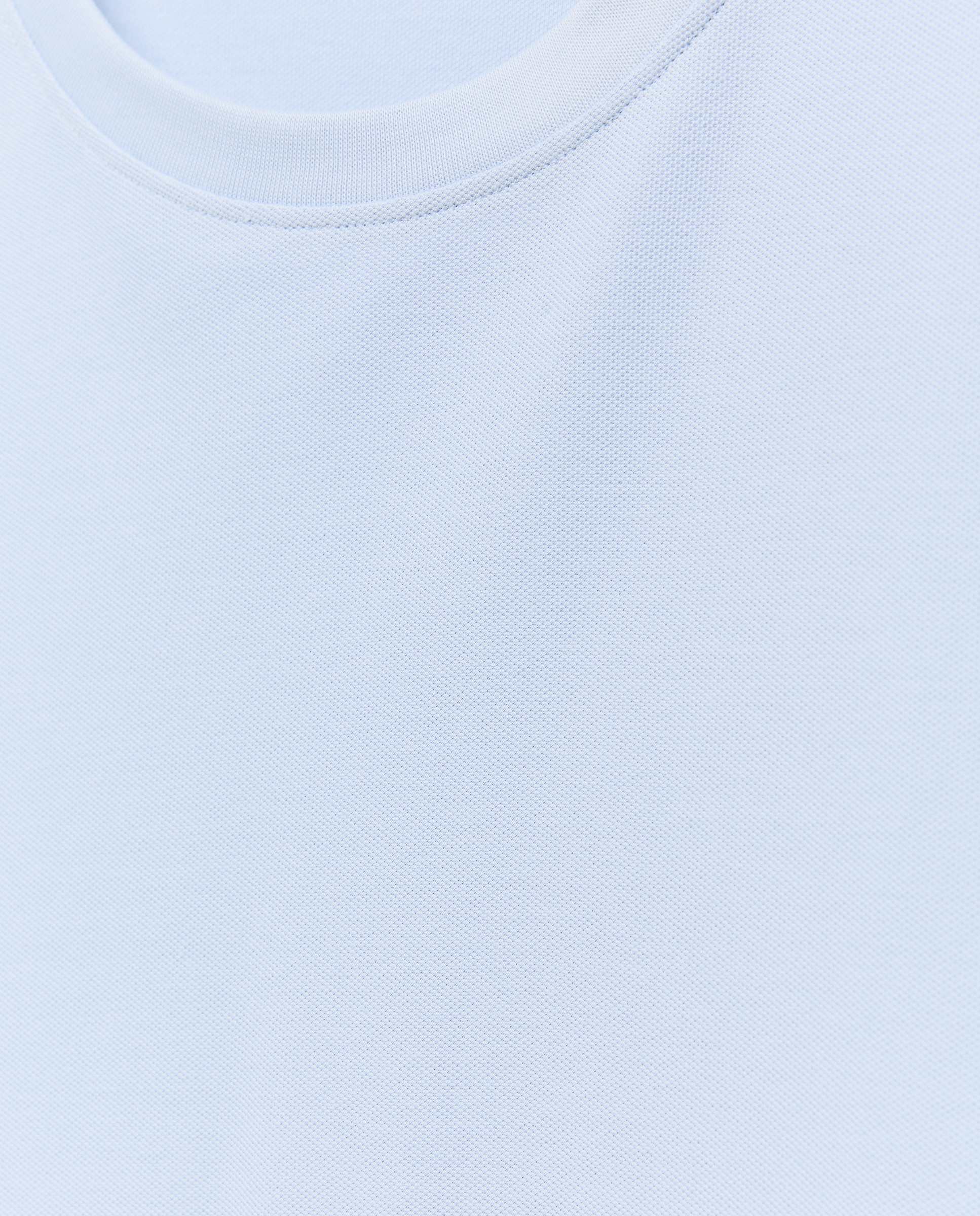 T-shirt de Manga Curta Tamanhos Grandes Bege-5