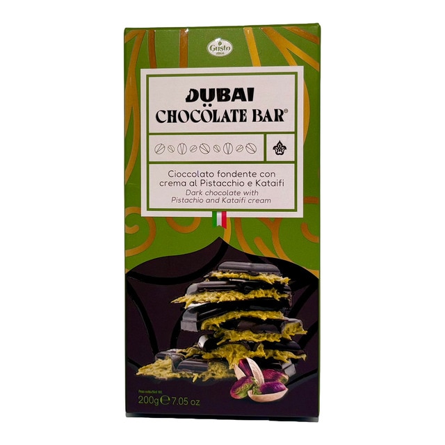 Imagen 0 de Tableta de chocolate estilo Dubái Gusto Etna