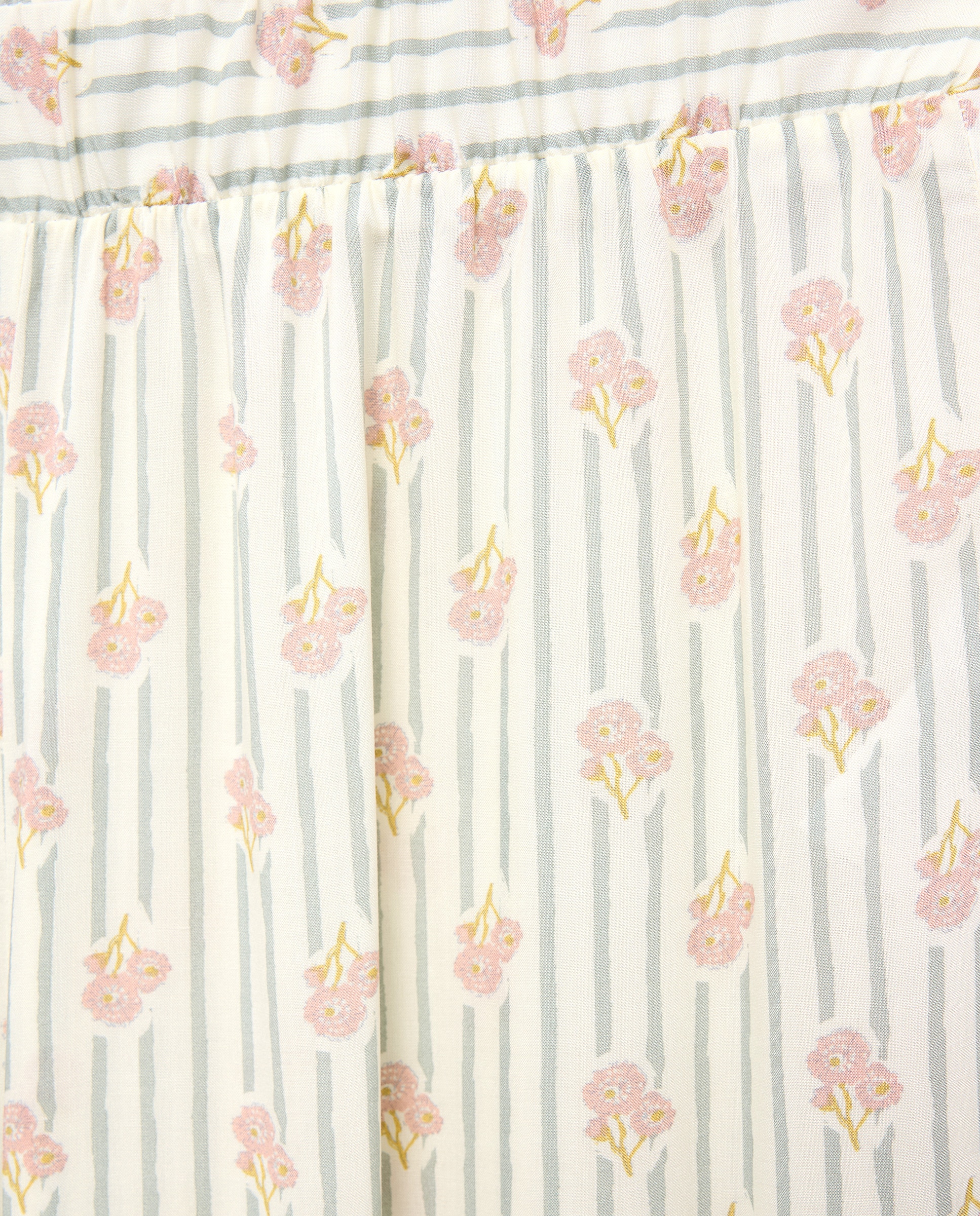 Pijama mujer estampado dos piezas Verde-4