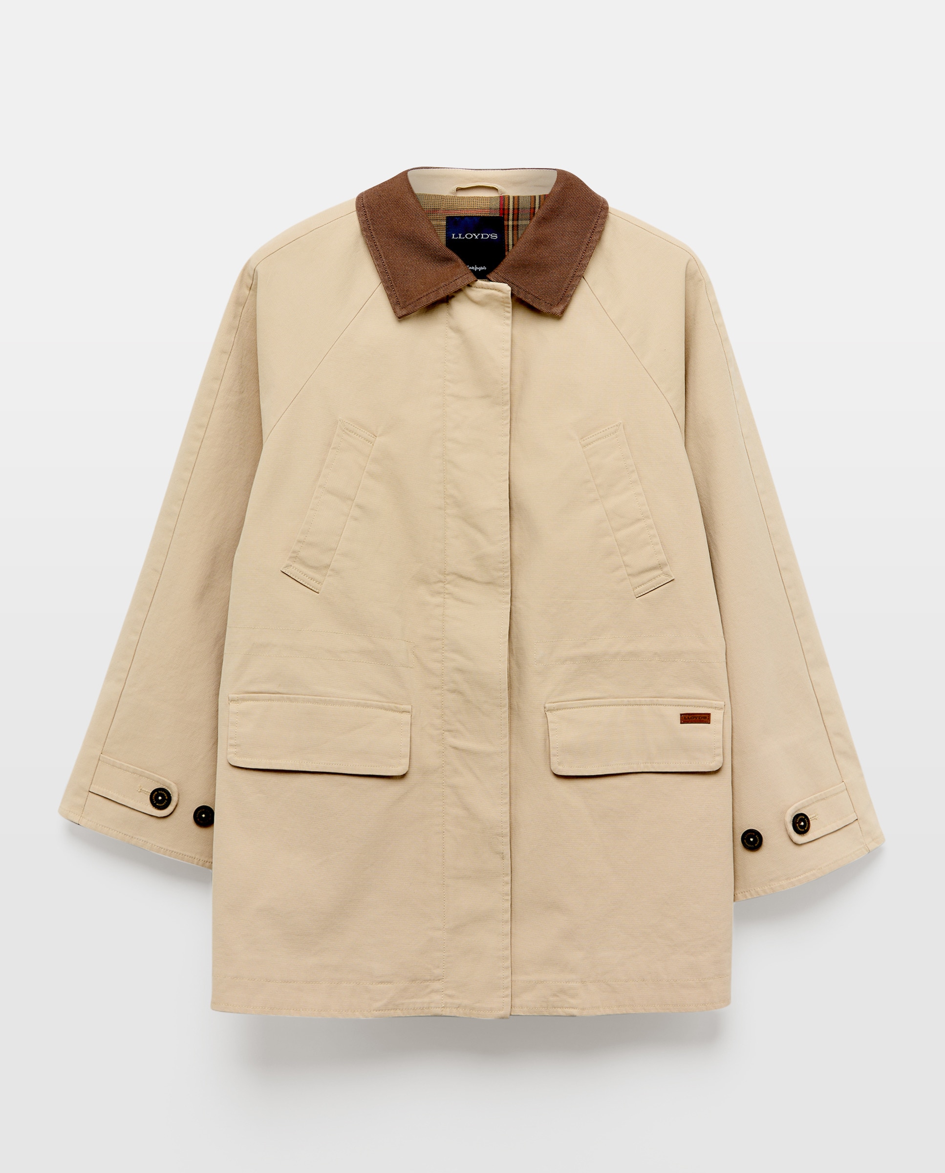 Parka com Gola de Bombazina 850 Pedra-5
