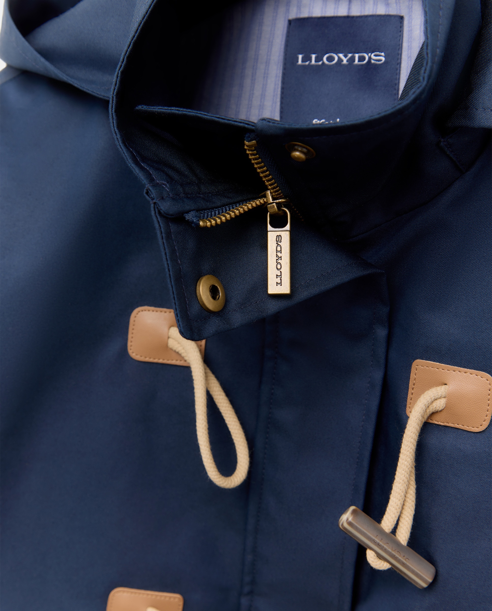 Canadiana Curta com Alamares Azul-marinho-6