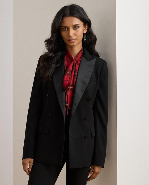 Imagem 0 de Blazer com Estrutura e Aba de Cetim