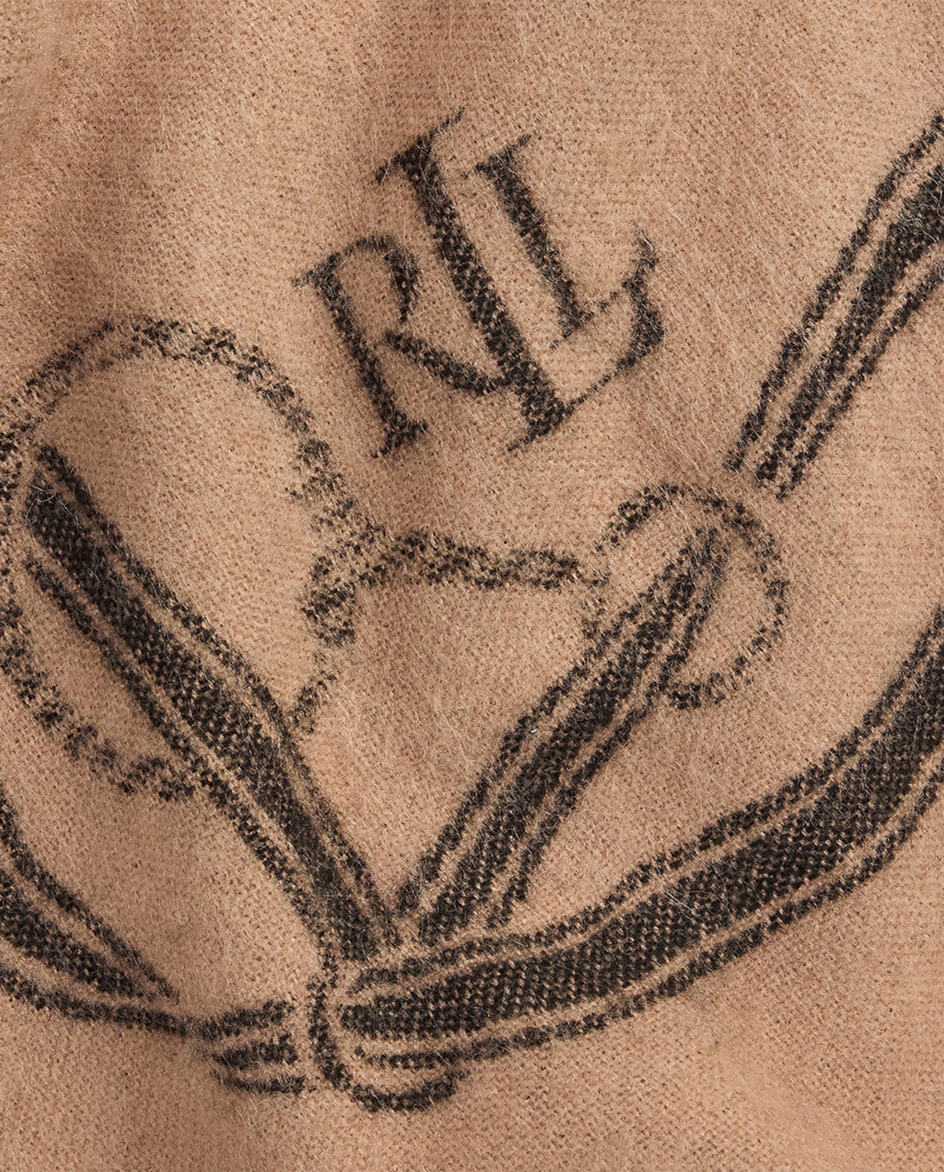 Conjunto de Cachecol e Gorro de Malha Multicolor-3