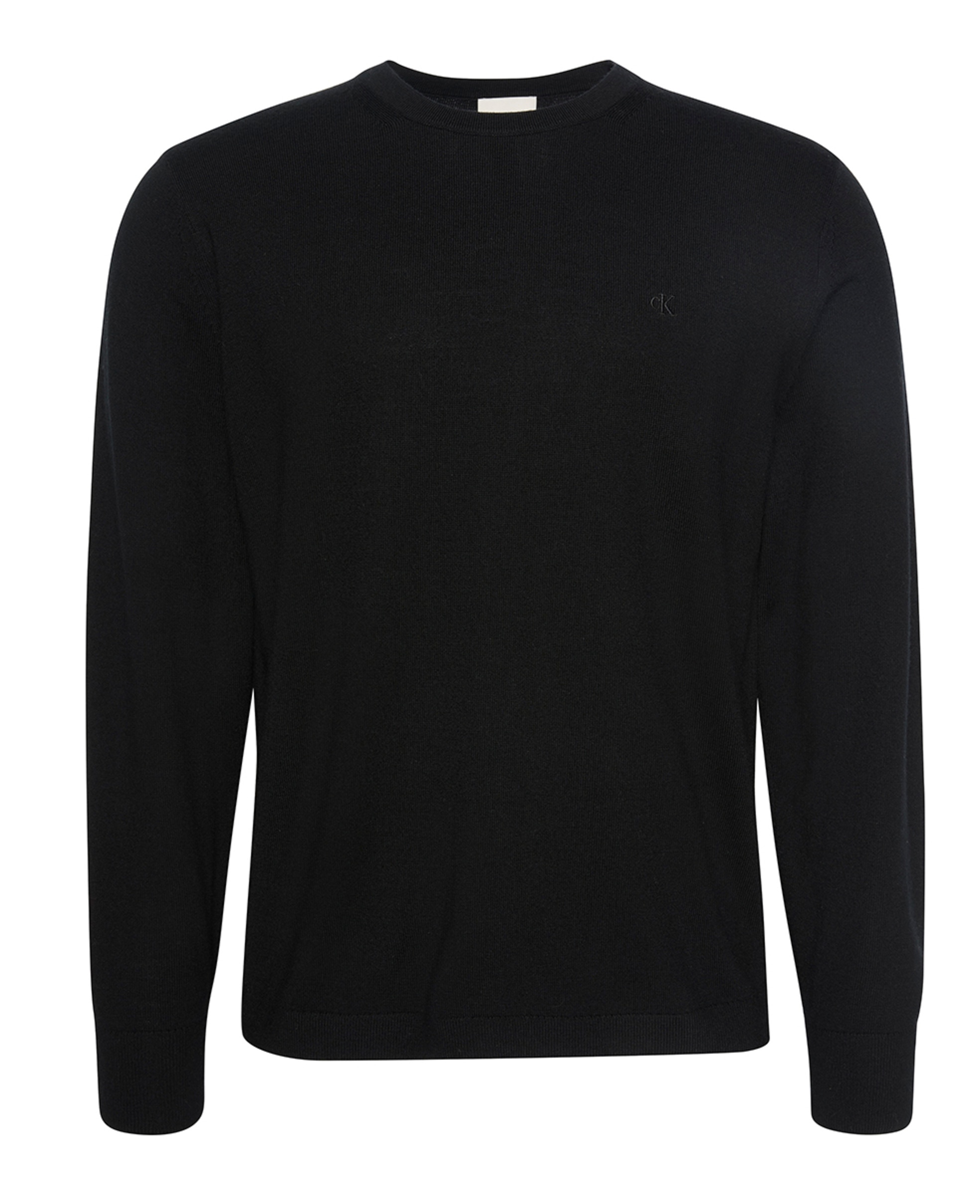 Camisola de Malha com Logótipo Bordado Preto-6
