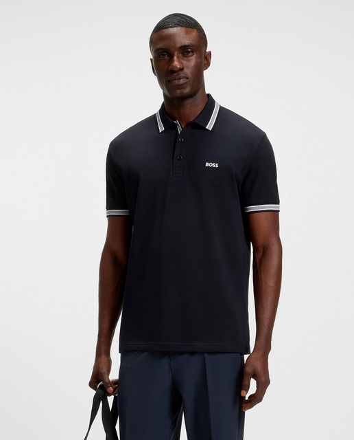 Imagen 0 de Polo de hombre regular de manga corta tallas grandes