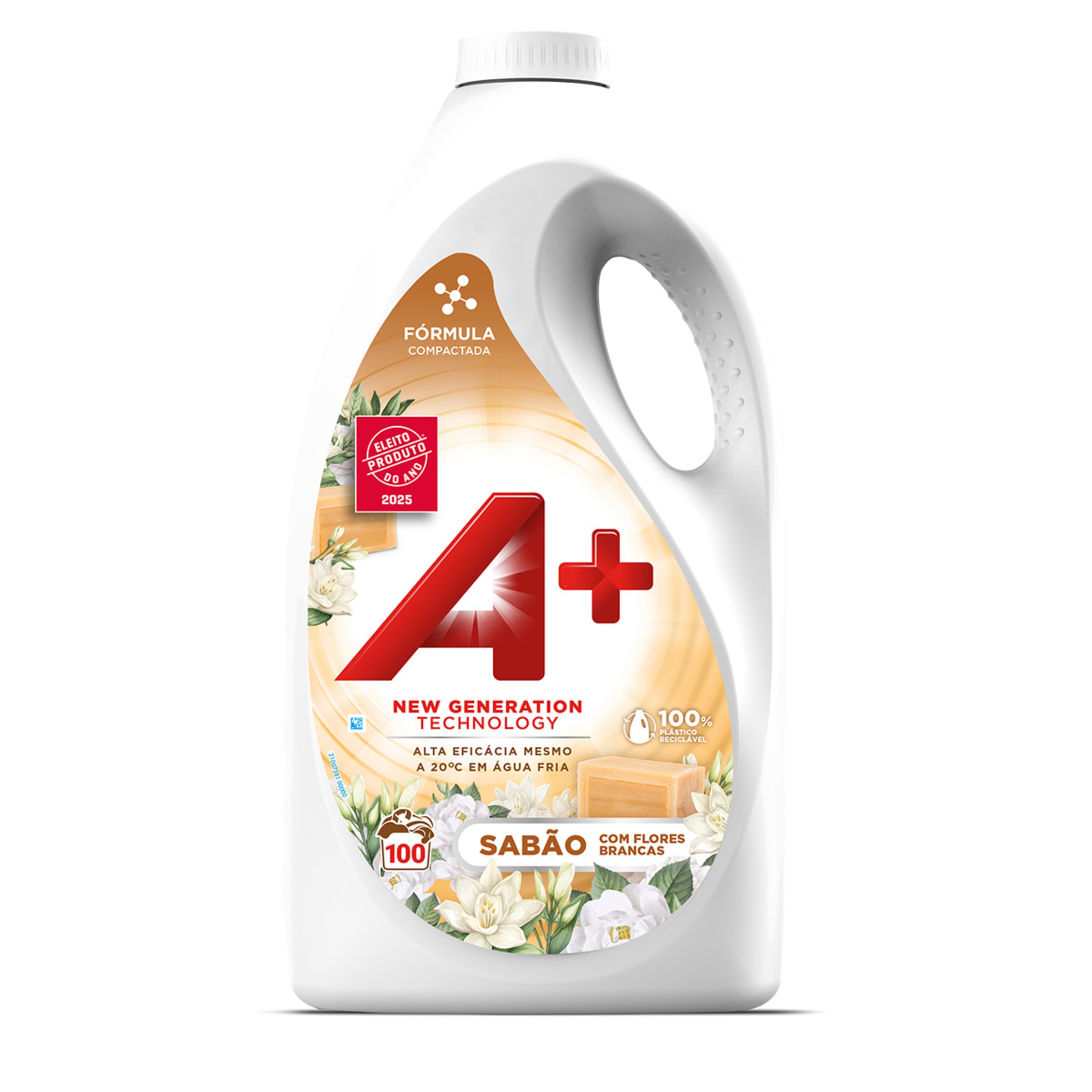 Detergente Liquido para Roupa Sabão Natural embalagem| 100 doses