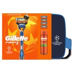 Coffret Máquina de Barbear Fusion 5 UEFA + Oferta Bolsa embalagem 1 unidade