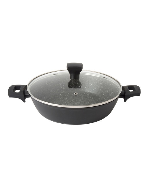 Imagen 0 de Cacerola baja de aluminio forjado efecto piedra El Corte Inglés
