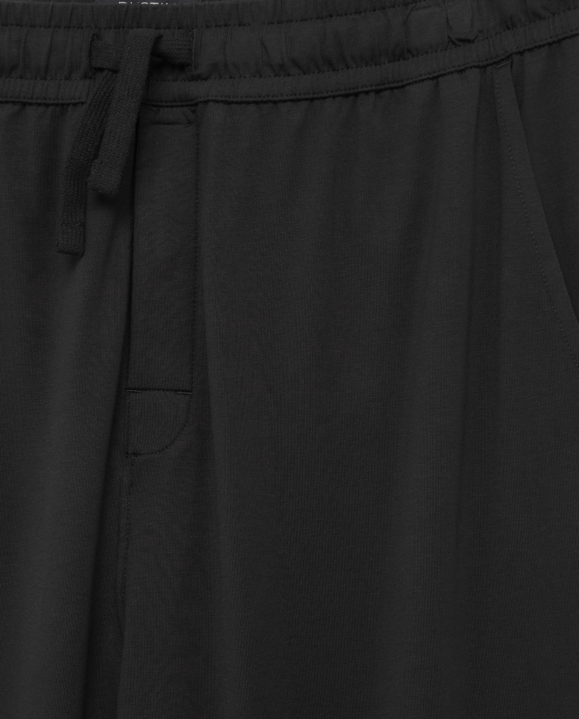 Calças de Malha de Pijama Preto-5