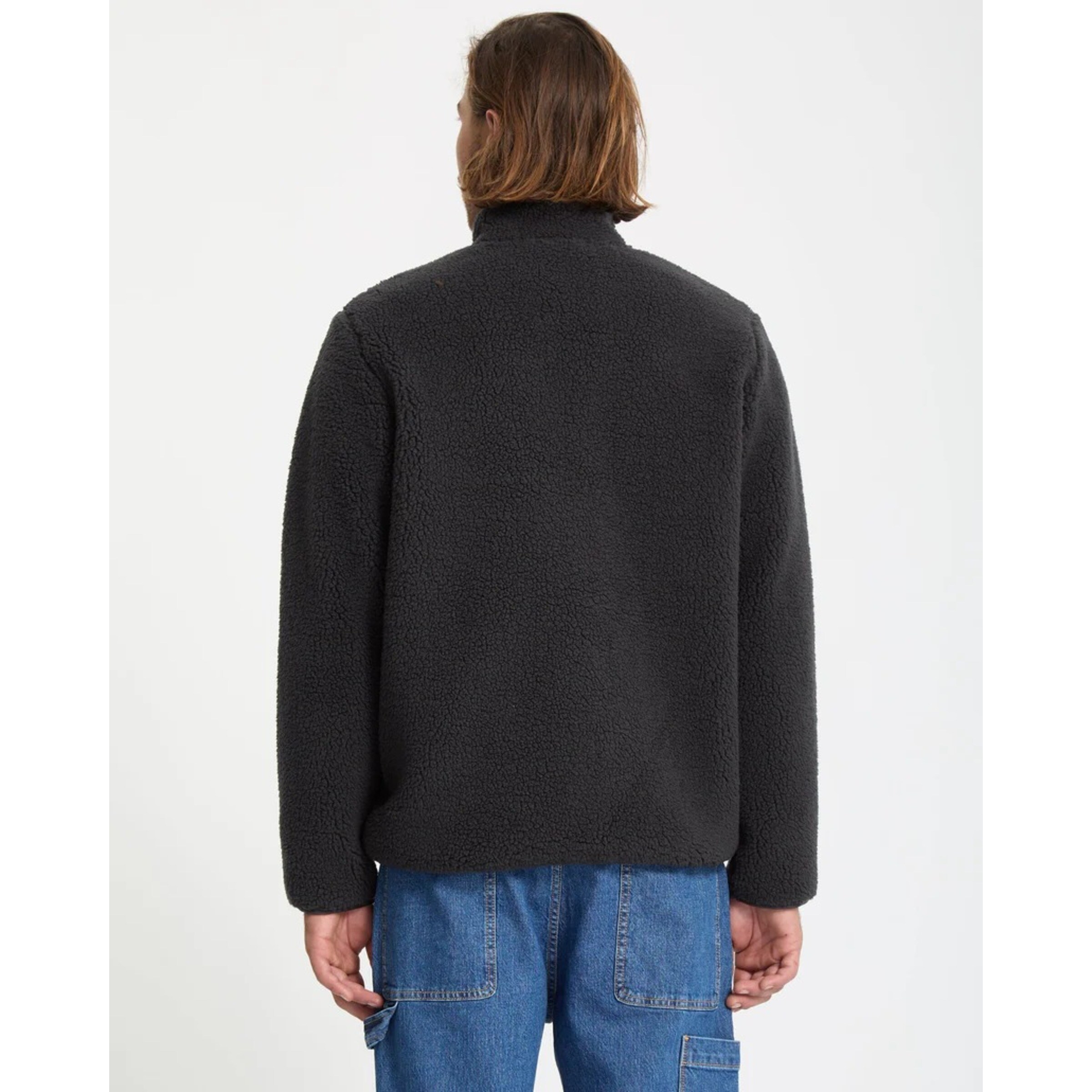 Sweatshirt de Homem com Fecho Storm Stone - Asphalt Black 2