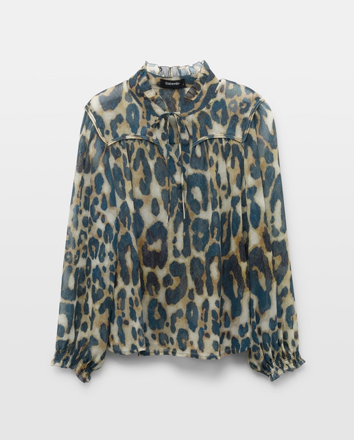 Imagen 0 de Blusa de mujer animal print