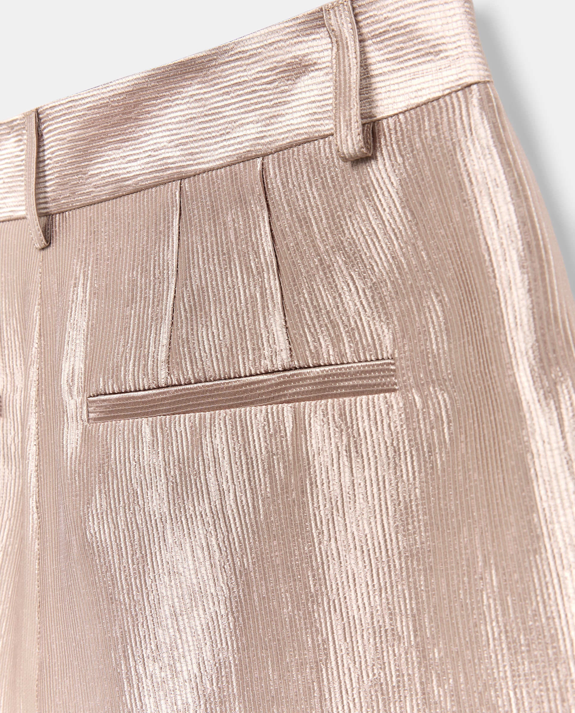 Calças de Fato Laminadas 250 Nude-5