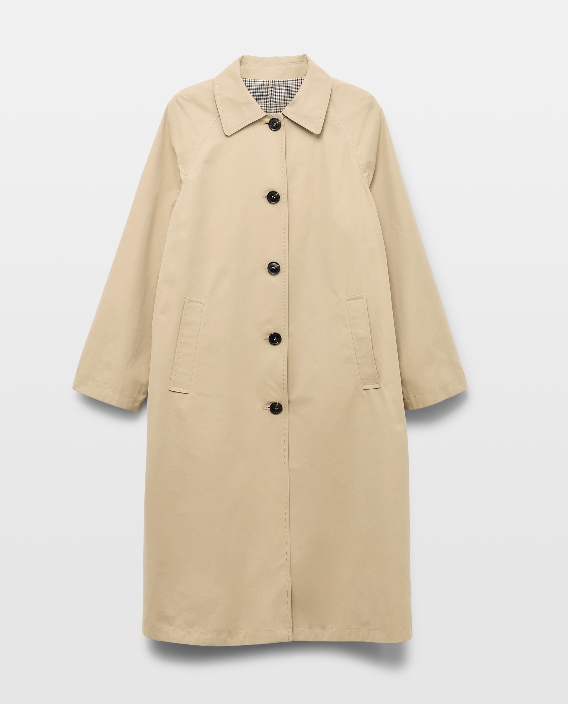 Canadiana Reversível Bege-6