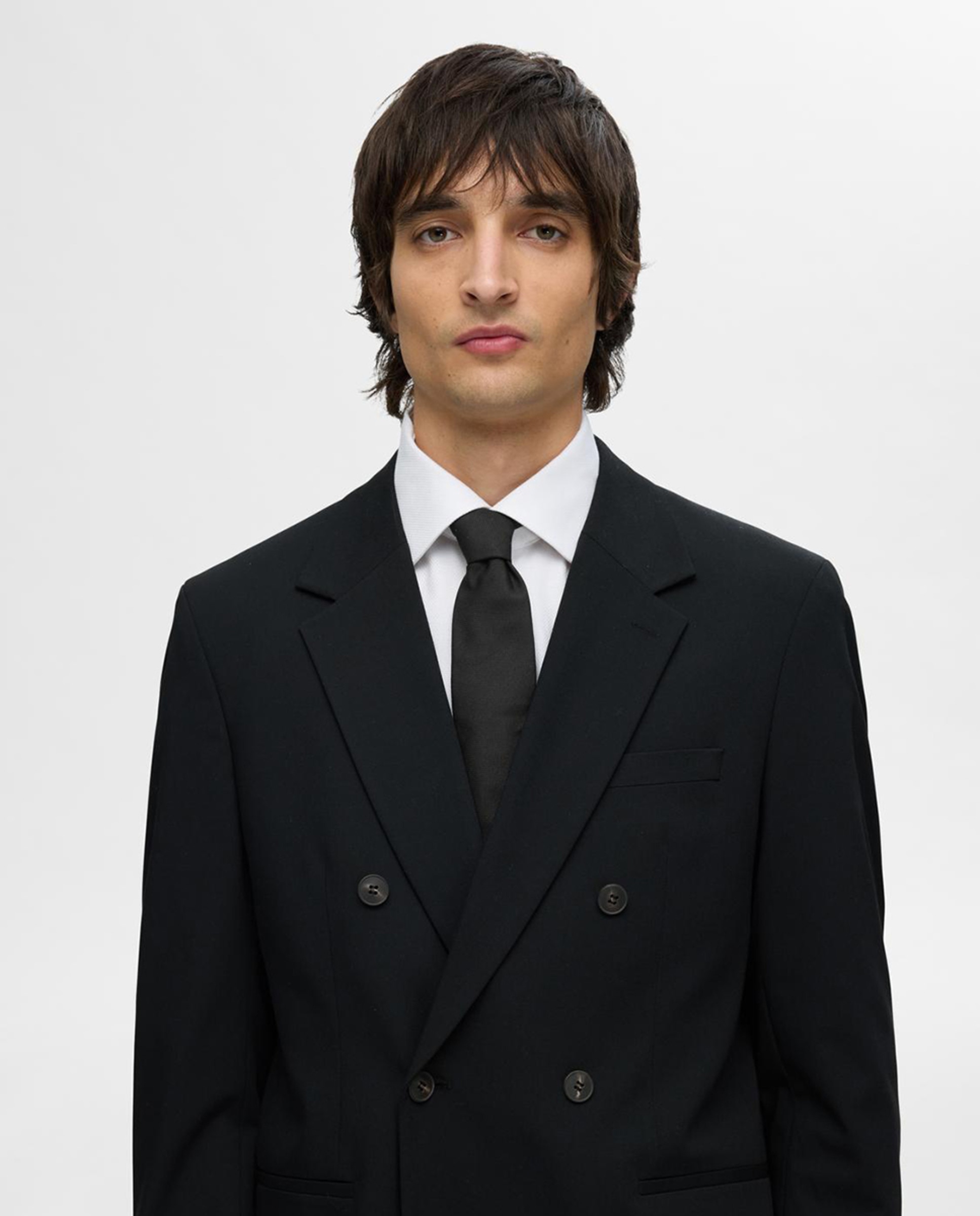Imagen 1 de Corbata de hombre sostenible - Selected - Negro Negro