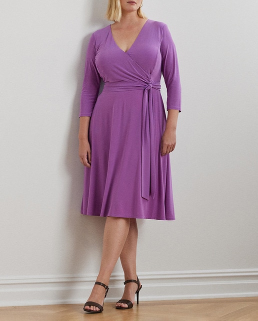 Imagen 0 de Vestido cruzado de punto