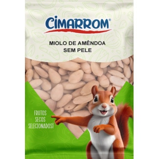 Miolo de Amêndoa sem Pele 150 g - Cimarrom