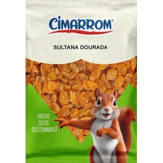 Sultanas Douradas embalagem 150 g - Cimarrom