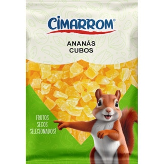 Ananás em Cubos embalagem 150 g - Cimarrom