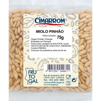 Miolo de Pinhão embalagem 75 g - Cimarrom