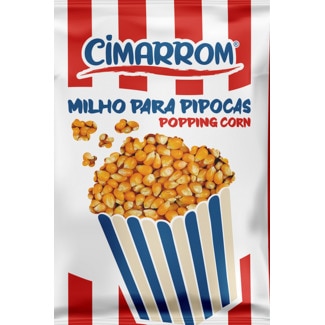Milho para Pipocas embalagem 400 g - Cimarrom