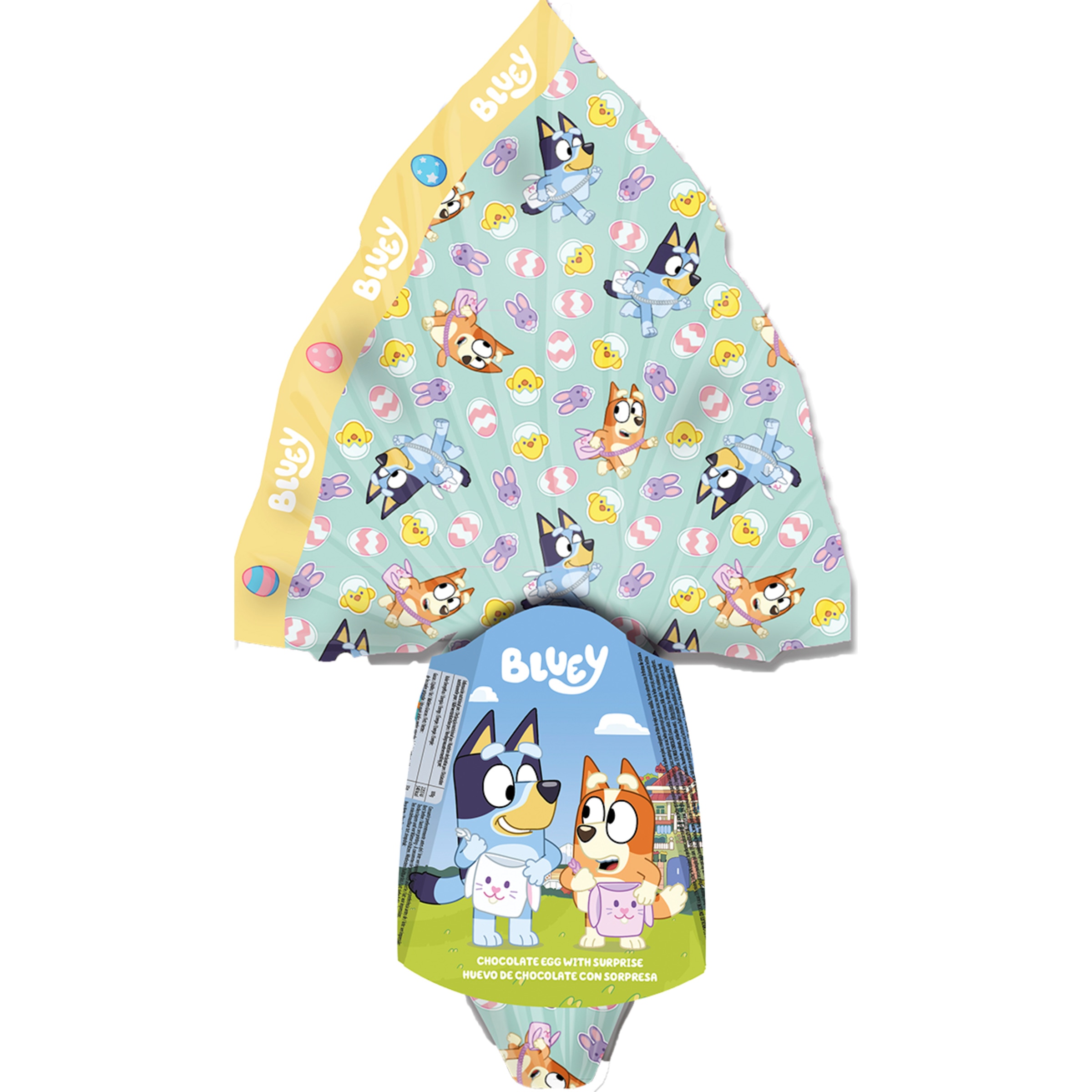 Ovo de Chocolate Bluey embalagem 120 g