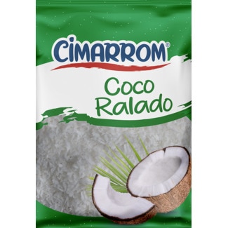 Coco Ralado embalagem 200 g - Cimarrom