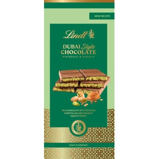 Chocolate Dubai tablete 145 g - Lindt