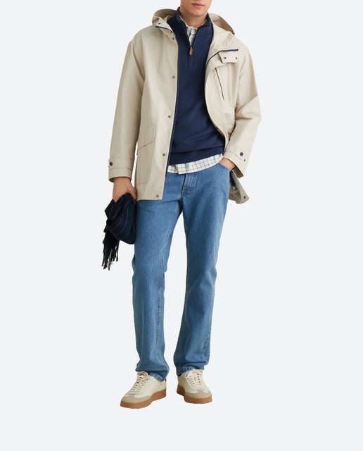 Imagen 0 de Parka náutica de hombre con capucha