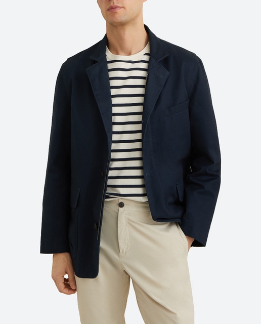 Imagen 0 de Parka de hombre de algodón con bolsillos