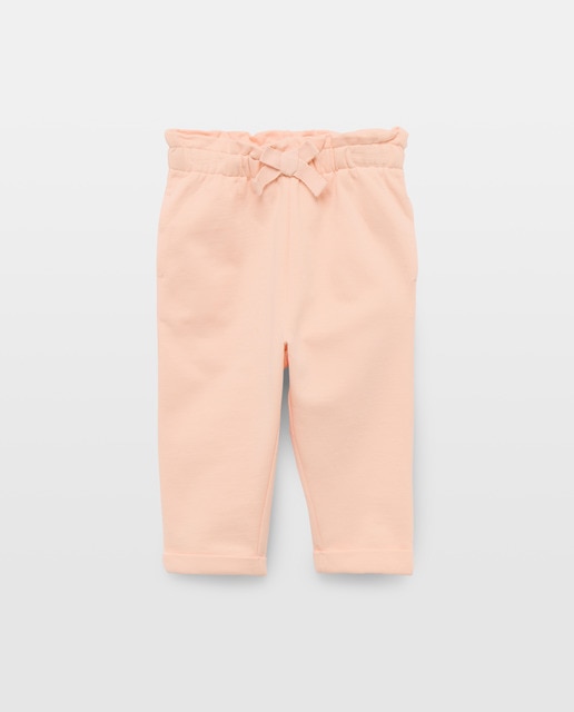 Imagen 0 de Pantalón bebé niña felpa cintura fruncida