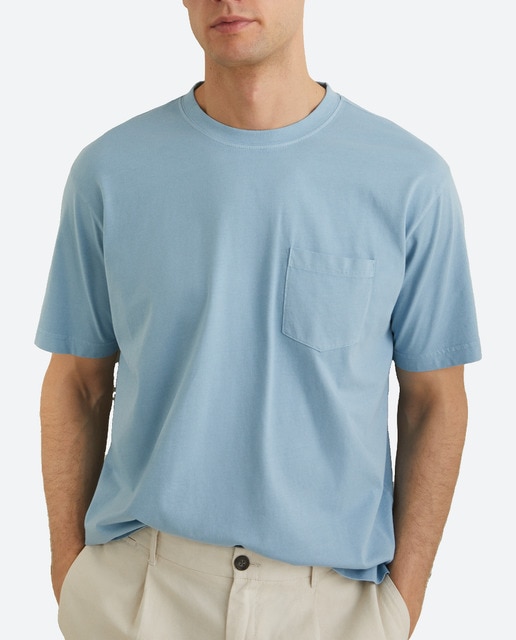 Imagen 0 de Camiseta de hombre manga corta jersey garment dye