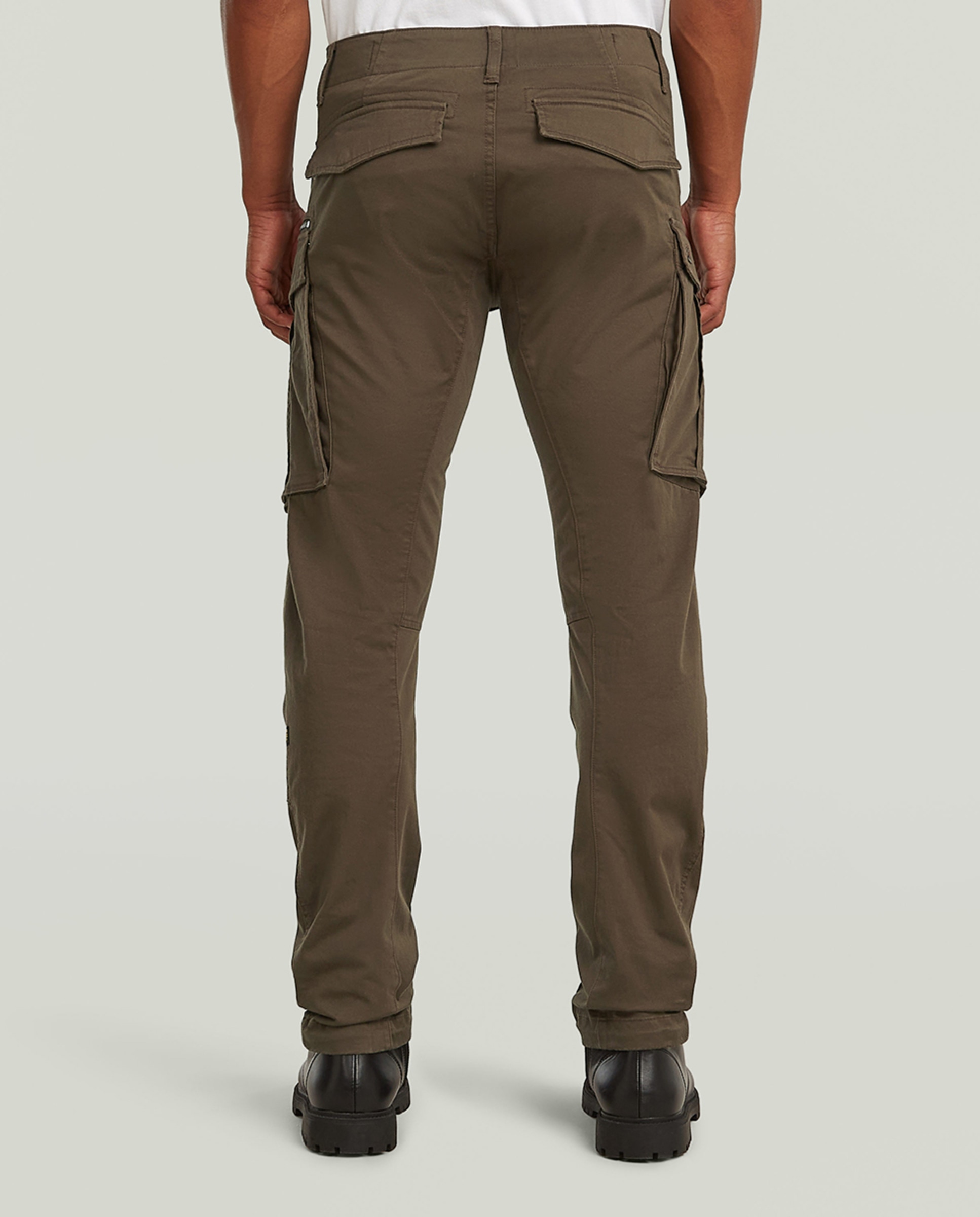 Calças sportswear de homem G-Star Raw verdes Castanho-3