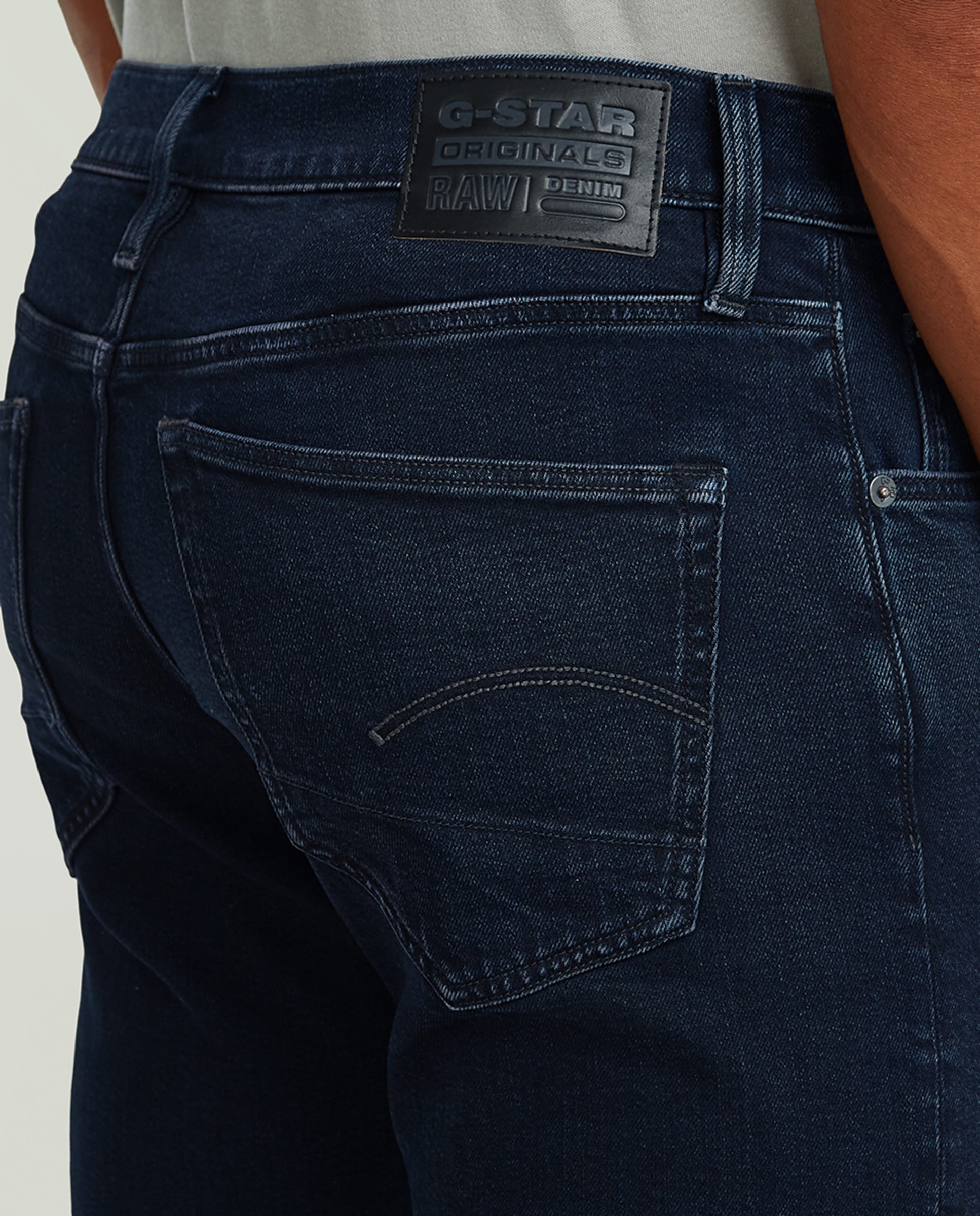 Jeans 3301 Slim Azul-4