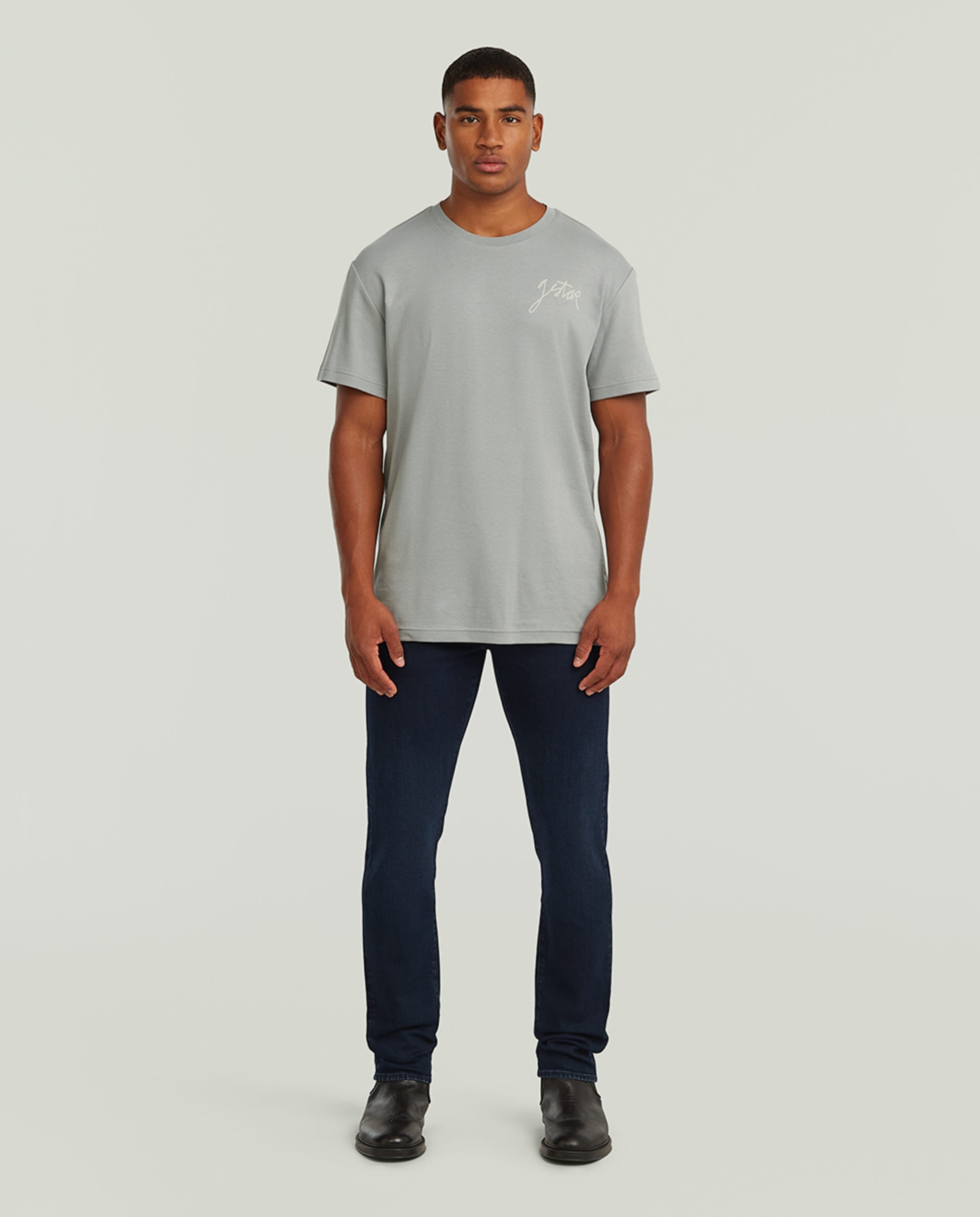 Jeans 3301 Slim Azul-1