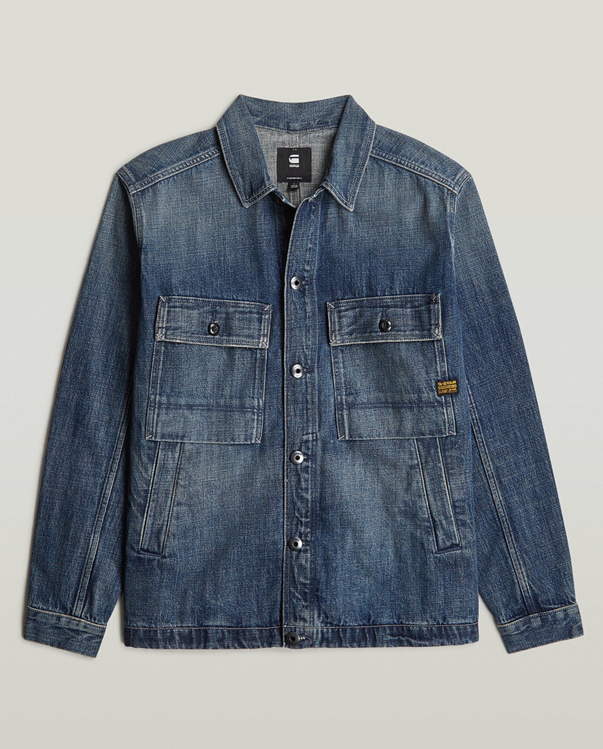 Sobrecamisa Regular Azul-6