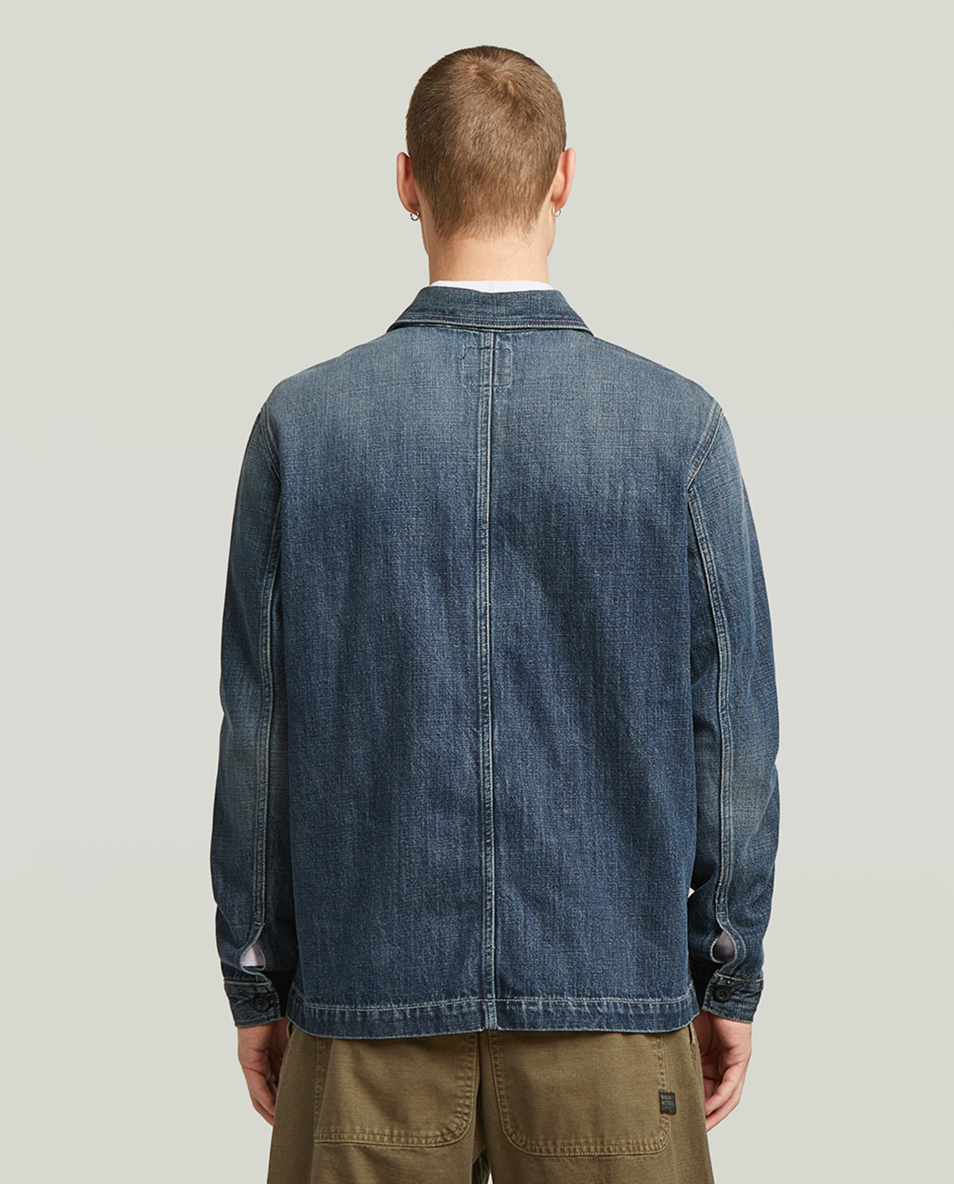 Sobrecamisa Regular Azul-2