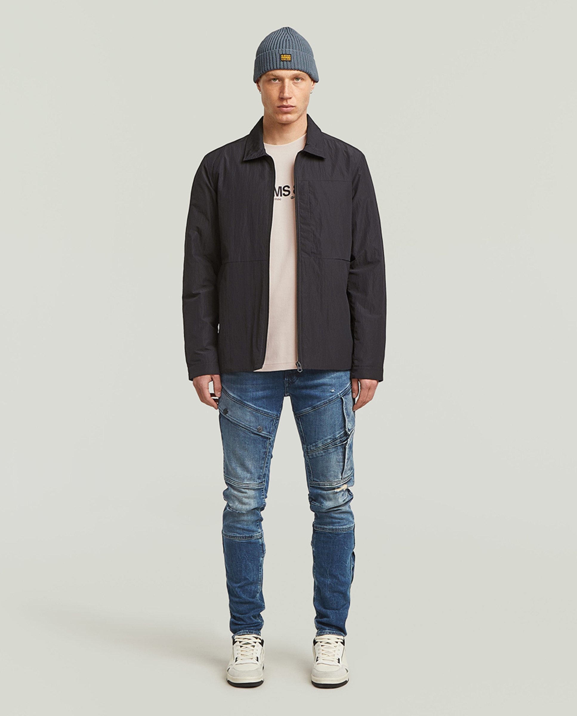 Blusão Regular Preto-7